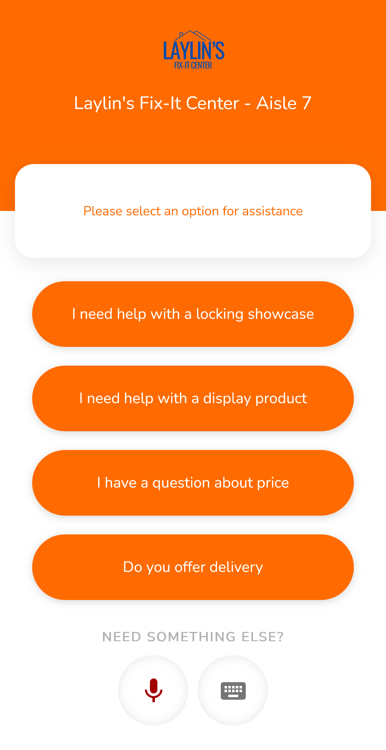 Digital call button options